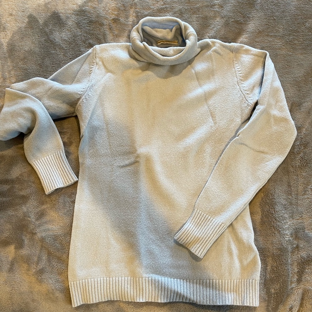 Cotton turtleneck sweater